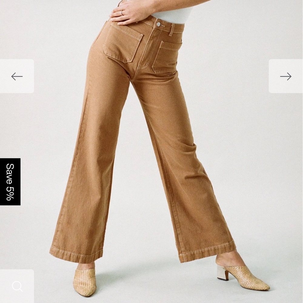 Rollas Sailor Jean Long in Tobacco